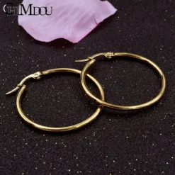 CHIMDOU-Gold-color-Stainless-Steel-Earrings-2023-Women-Small-or-Big-Hoop-Earrings-Party-Rock-Gift-3.webp
