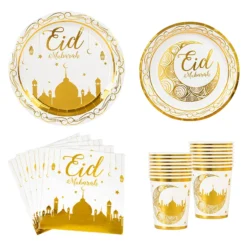 Eid-Mubarak-Disposable-Tableware-Gold-Plate-Cup-Banner-Gift-Bags-Islamic-Muslim-Party-Supplies-2024-Ramadan-1.webp