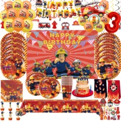 Fireman-Sam-Party-Tableware-Plates-Cups-Fire-Engine-Truck-Fireman-Sam-Ballon-Kids-Boys-Firefighter-Themed.webp