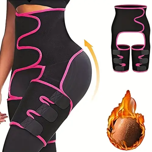 Womens 3-in-1 Supreme Sweat Sauna Trainer - Enhanced Waist Shaping & Lower Body Sculptor - Moisture-Wicking, Quick-Drying Fabric for Intense Workouts