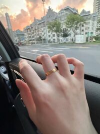 Tyranny Coin Ring Women Vintage Copper Money Pair Ring