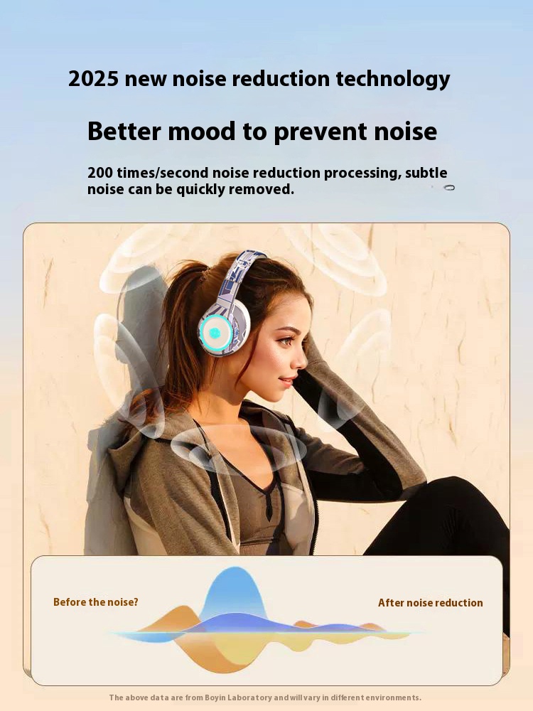 2025 New Headset Bluetooth Headset Wireless Gaming