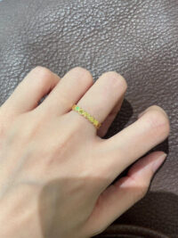 ns style sweet heart shaped 3d love ring