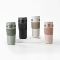 Reusable  Tea Bottle Insulated Cup with Lid Stainless Steel Travel Mug Hot Coffee Thermos